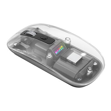 Marvo PRISM B10 černá / Bezdrátová myš / optická / 1600 DPI / 4 tlačítka / USB 2.4GHz / Bluetooth 