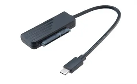 AKASA USB type-C adaptér pro 2.5" HDD a SSD / 5Gbps / 20 cm