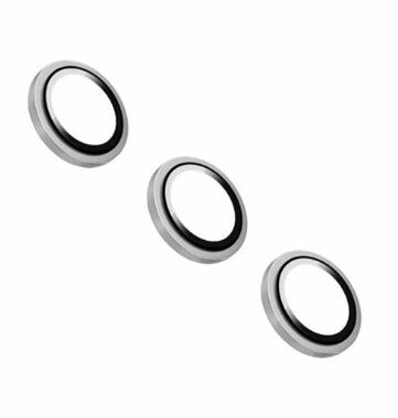 FIXED Ochranná skla čoček fotoaparátů Camera Glass pro Samsung Galaxy S25 stříbrná