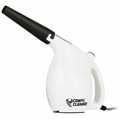 IT Dusters CompuCleaner Original bílá / ventilátor pro čištění PC / 500W / 4 nástavce