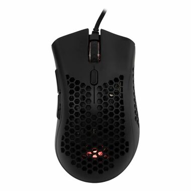 Baracuda CORAL Herní myš / Herní myš / Optický / 6D / 12800 dpi / RGB / 1.5 m / 105g / USB / Černá