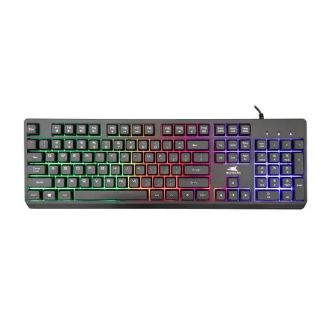 Baracuda STARFISH Herní membránová klávesnice / US layout / 1.5m / RGB / USB / Antighosting 19 kláves