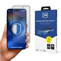 3mk Hardglass Matt Max Privacy ochranné sklo pro Apple iPhone 16 Pro Max