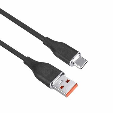 Solight SSC16005-S Kabel USB-C 3.1 (M) - USB-A 2.0 (M) 0.5m černá / silikon