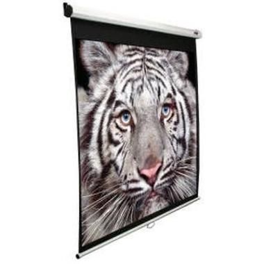 Rozbaleno - ELITE SCREENS plátno roleta 84" (16:9) bílá / 104.1 x 185.4 cm / zisk 1.1  / rozbaleno