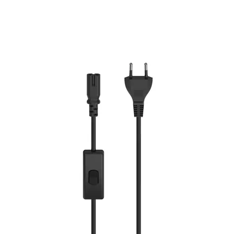 Hama 223274 síťový napájecí kabel s vypínačem - euro vidlice - 2 m
