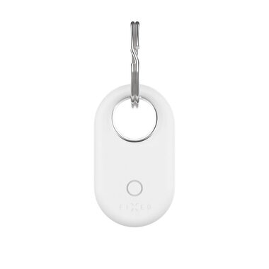 FIXED Silikonové pouzdro Silky pro Samsung SmartTag2 bílé