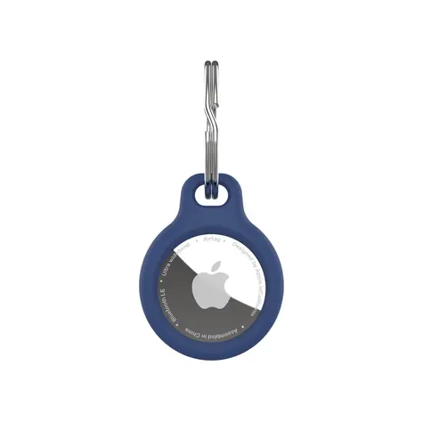 FIXED Silikonové pouzdro silky pro Apple AirTag modré
