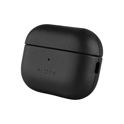 FIXED Kožené pouzdro PodsLeather pro Apple AirPods 3 černé