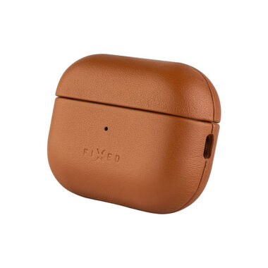 FIXED Kožené pouzdro PodsLeather pro Apple AirPods 3 hnědé