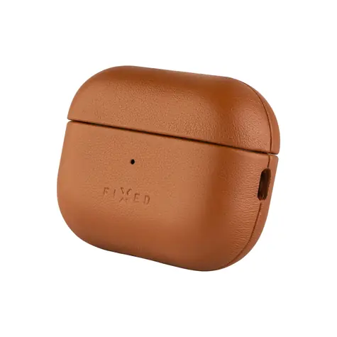 FIXED Kožené pouzdro PodsLeather pro Apple AirPods 3 hnědé