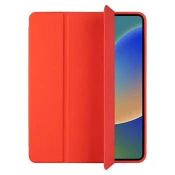 FIXED Pouzdro Padcover+ pro Apple iPad Air 13" (2024) se stojánkem a pouzdrem pro Pencil červené