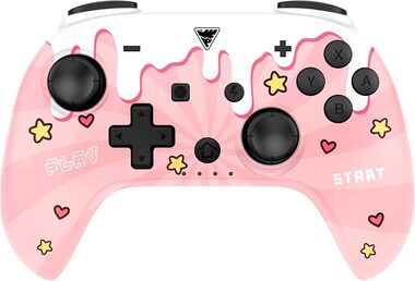 Dragonshock Controller Poptop Sweet Pink / Gamepad / Nintendo Switch / Android / PC / iOS / Bluetooth