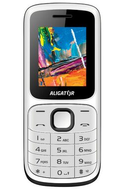 Aligator D210 Dual sim bílo-černý