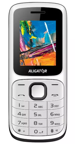 Aligator D210 Dual sim bílo-černý