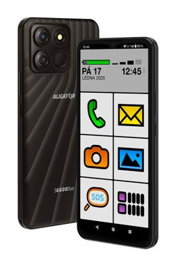 Aligator S6600 SENIOR černý