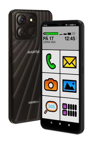 Aligator S6600 SENIOR černý