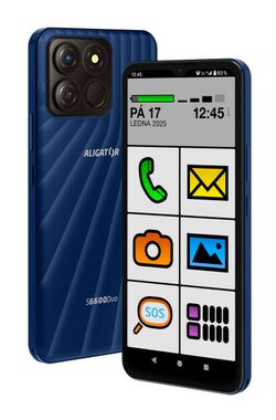 Aligator S6600 SENIOR modrý
