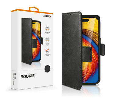 Aligator Pouzdro Bookie Xiaomi Redmi Note 12 5G / Black