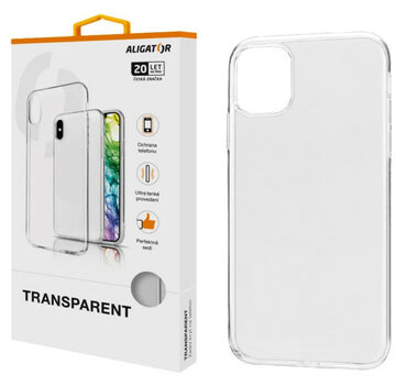 Aligator Pouzdro TRANSPARENT Apple iPhone 13