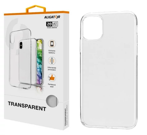 Aligator Pouzdro TRANSPARENT Apple iPhone 14 Pro