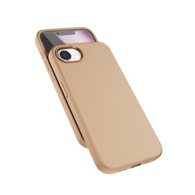 Epico Mag+ Silicone Case Pro zadní kryt pro Apple iPhone 16e pouštní titan