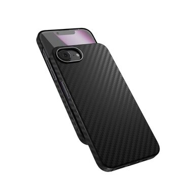 Epico Mag+ Carbon Case zadní kryt pro Apple iPhone 16e černá