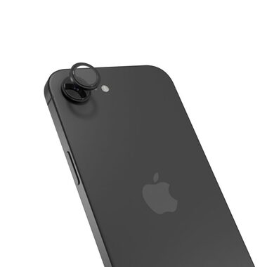 Epico Aluminium Lens Protector ochrana objektivů pro Apple iPhone 16e černá