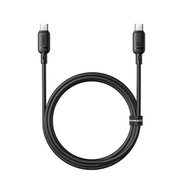 Baseus Silky (P10377704113-00) Rychlonabíjecí kabel USB-C/USB-C 100W 1m černá