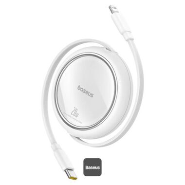 Baseus Free2Pull (P10364501211-00) Datový kabel USB-C/Lightning 20W 1m bílá
