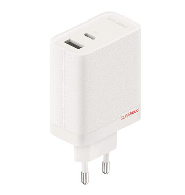 OnePlus SUPERVOOC 120W bílá / 1x USB-A / 1x USB-C / PD / QC 