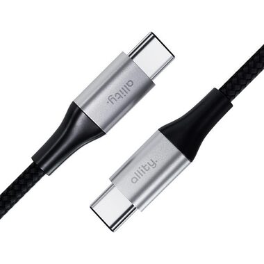 Allity AUC-01 Datový kabel USB-C/USB-C 1m 100W černá