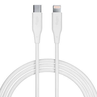 Allity AUC-02 Datový kabel USB-C/Lightning 1m 27W bílá