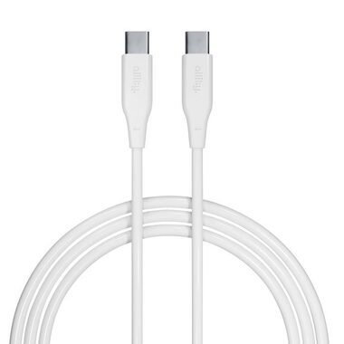 Allity AUC-02 Datový kabel USB-C/USB-C 2m 100W bílá