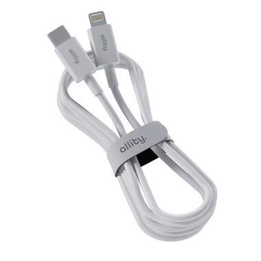 Allity AUC-03 Datový kabel USB-C/Lightning 1m 27W bílá