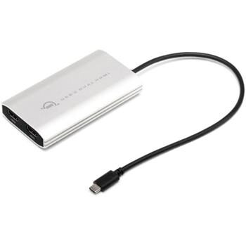 OWC Adapter Thunderbolt 3 Dual HDMI 4K / 26cm / DisplayLink / Podpora 4K