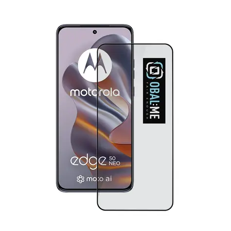 OBAL:ME 5D Tvrzené Sklo pro Motorola Edge 50 Neo černá