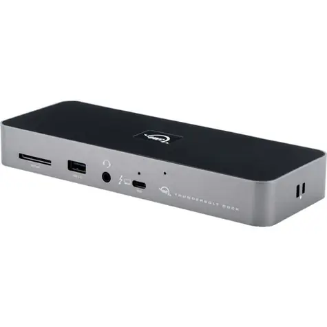 OWC Thunderbolt 4 Dock šedá / dokovací stanice / LAN / Thunderbolt 4 / USB-A 2.0 / USB-A 3.2 Gen 2 