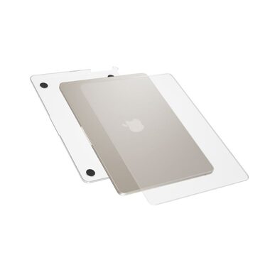 Epico Slim Shell kryt pro Macbook Air 13" 2018/2020 (A1932/A2179/M1 Air A2337) matná transparentní