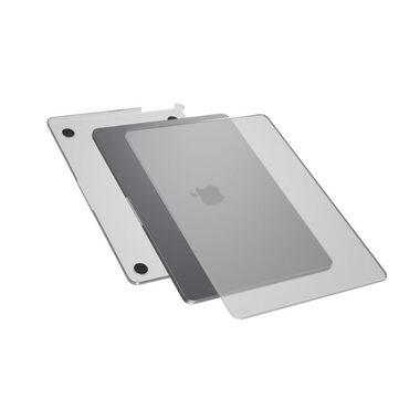 Epico Slim Shell kryt pro Macbook Air 13.6" M2 (2022)/M3 (2024) (A2681/A3113) matná šedá