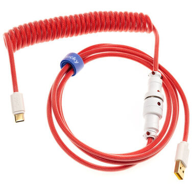 Ducky Premicord Apple Red kabel / USB-C - USB-A / 1.8m