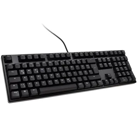 Ducky Origin Cherry MX Red černá / herní klávesnice / mechanická / drátová USB-C / DE
