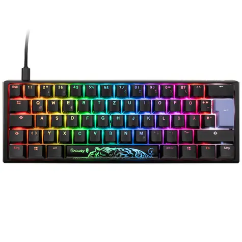 Ducky One 3 Classic Mini Cherry MX-Black černá / herní klávesnice / podsvícená / mechanická / drátová USB-C / DE
