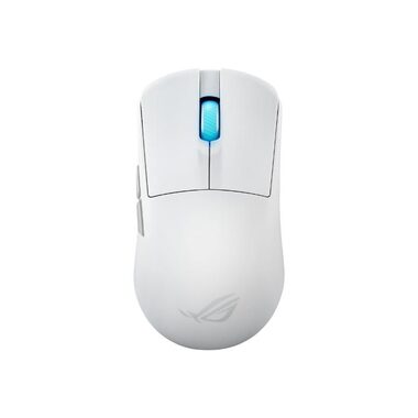 ASUS ROG Harpe Ace Mini bílá / bezdrátová herní myš / optická / 42000 DPI / 5 tlačítek / 2.4 GHz / BT