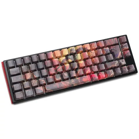 Ducky x Doom One 3 Cherry MX-Speed-Silver černá / herní klávesnice / mechanická / drátová USB-C / DE