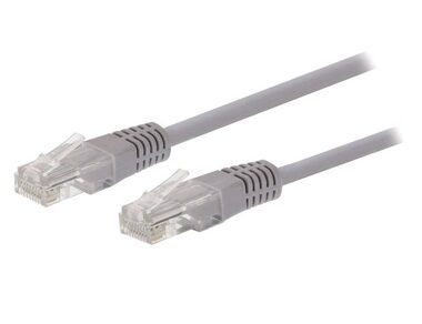 C-TECH patchcord Cat5e UTP 40 m šedá