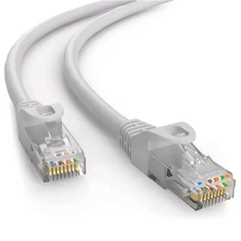 C-TECH patchcord Cat6 UTP 1.5 m šedá