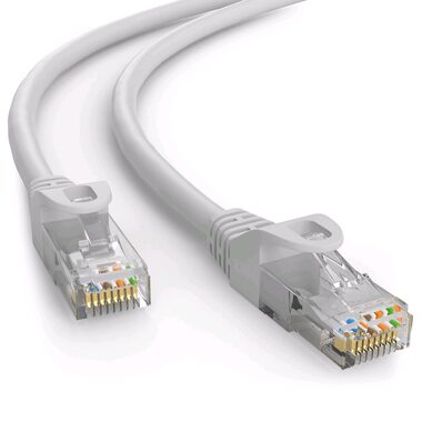 C-TECH patchcord Cat6 UTP 1 m šedá