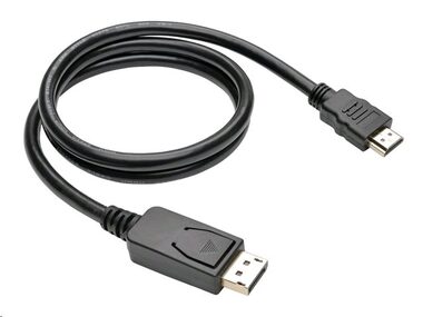 C-TECH kabel DisplayPort na HDMI 1 m černá 