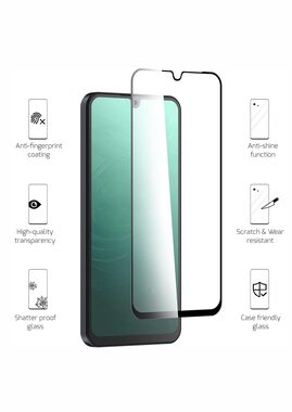 SWISSTEN FULL GLUE COLOR FRAME CASE FRIENDLY sklo pro SAMSUNG S721B GALAXY S24 FE 5G černá